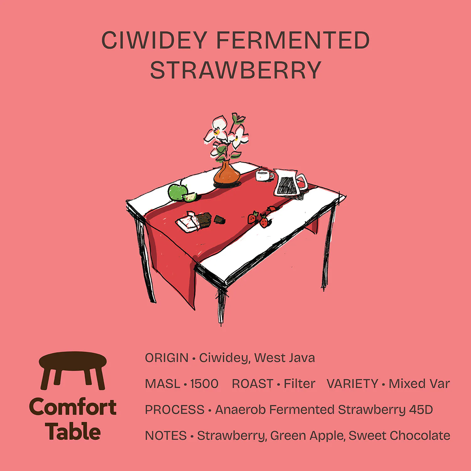 Ciwidey Fermented Strawberry